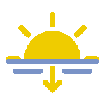 Sunset icon